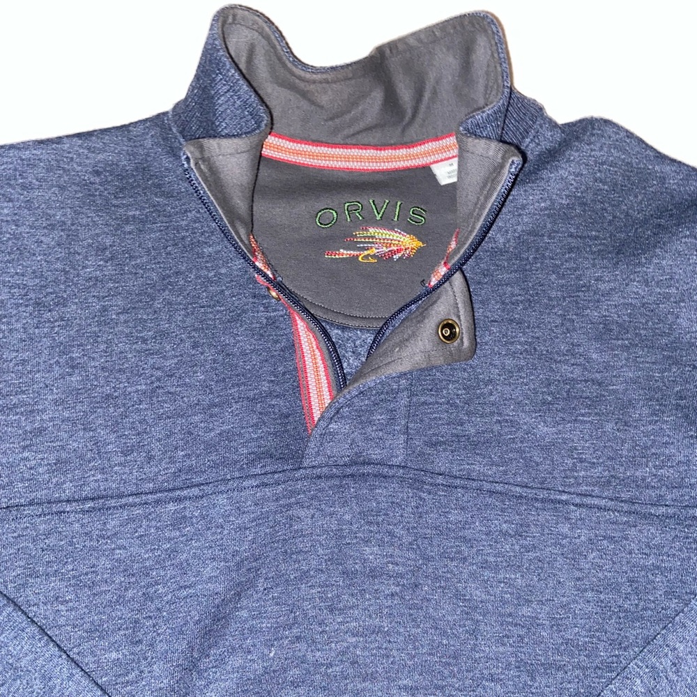 Orvis Navy Pullover